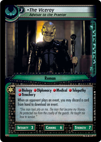 The Viceroy, Advisor to the Praetor 