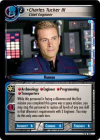 star trek 2e captains log charles tucker iii chief engineer