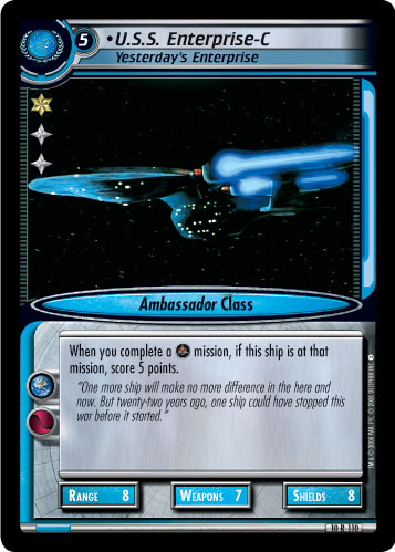 U.S.S. Enterprise-C, Yesterday's Enterprise