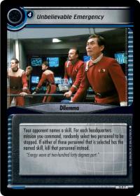 star trek 2e genesis collection unbelievable emergency