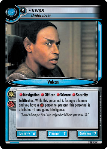 Tuvok, Undercover 