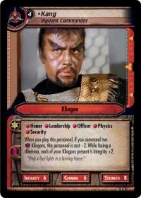 star trek 2e these are the voyages kang vigilant commander