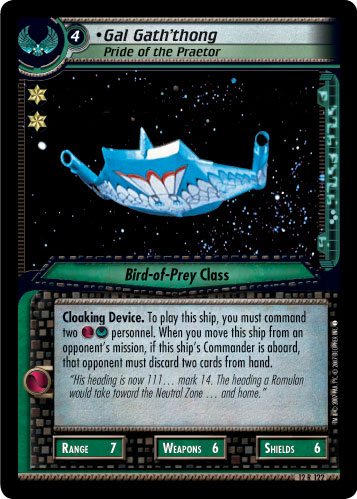 Gal Gath'thong, Pride of the Praetor