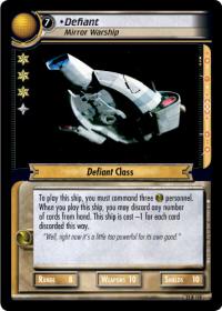 star trek 2e in a mirror darkly defiant mirror warship