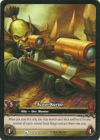 warcraft tcg extended art scout kurgo ea