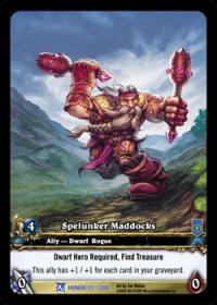 warcraft tcg extended art spelunker maddocks ea