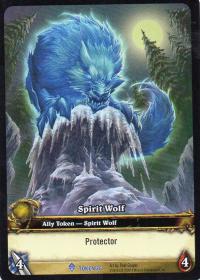 warcraft tcg tokens spirit wolf