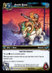 warcraft tcg scourgewar swift ram