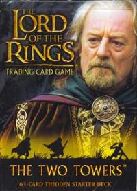 lotr tcg lotr decks the two towers starter deck theoden