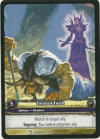 warcraft tcg extended art twist of faith ea