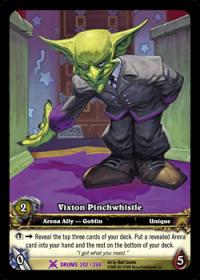 warcraft tcg extended art vixton pinchwhistle ea