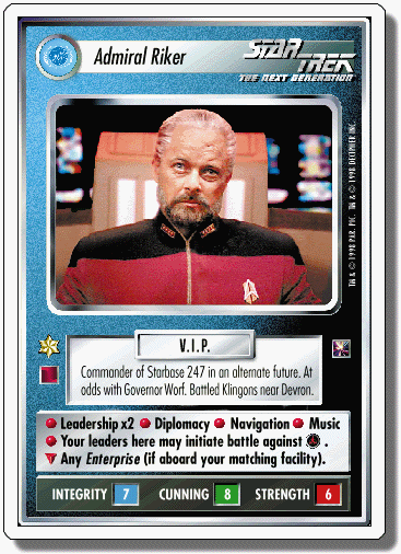Admiral Riker  (WB)