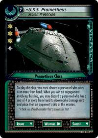 star trek 2e what you leave behind u s s prometheus stolen prototype