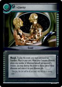 star trek 2e what you leave behind clarity foil