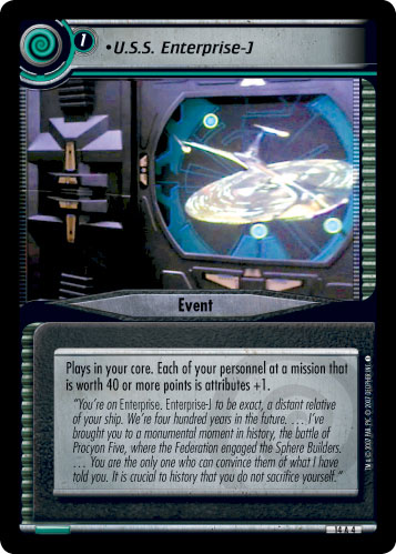 U.S.S. Enterprise-J (Foil)