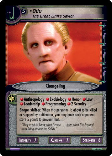 Odo, The Great Link's Savior (Foil)