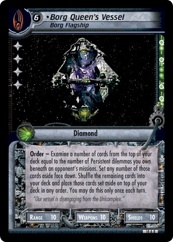 Borg Queen's Vessel, Borg Flagship (Foil)