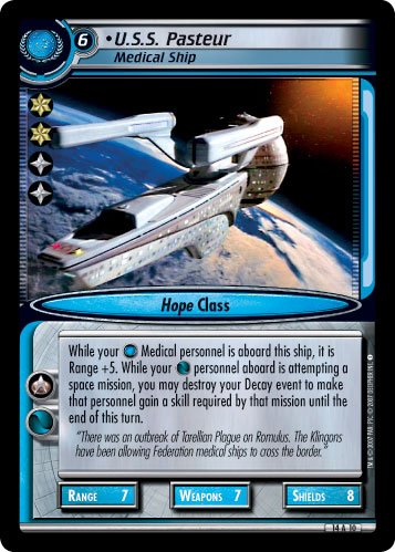 U.S.S. Pasteur, Medical Ship (Foil)