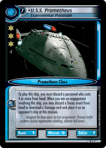 U.S.S. Prometheus, Experimental (Foil)