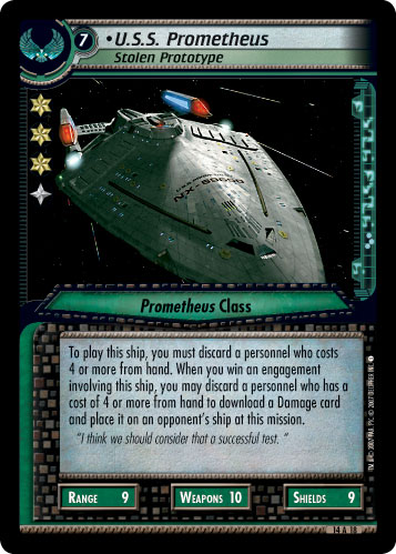 U.S.S. Prometheus, Stolen (Foil)