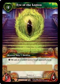 warcraft tcg loot cards eye of the legion