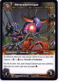 warcraft tcg worldbreaker foreign abracadaver french