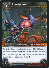 warcraft tcg worldbreaker foreign abracadaver german