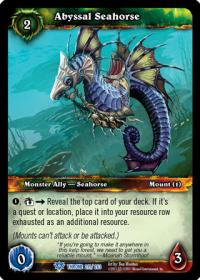 warcraft tcg throne of the tides abyssal seahorse