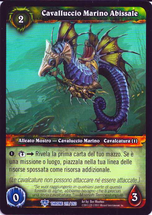 Abyssal Seahorse (Italian)