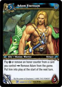 warcraft tcg fields of honor adam eternum