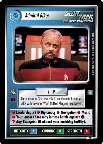 Admiral Riker (FOIL)