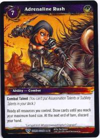 warcraft tcg class decks 2011 spring adrenalie rush cd