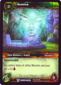warcraft tcg crown of the heavens foreign aessina french