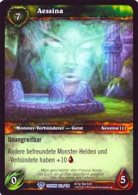 warcraft tcg crown of the heavens foreign aessina german