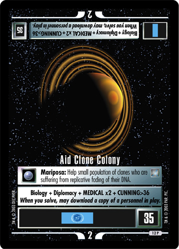 Aid Clone Colony 