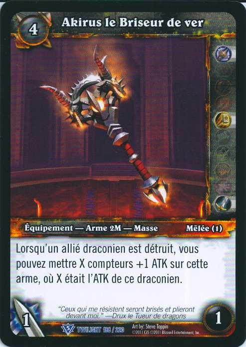 Akirus the Worm-Breaker (French)