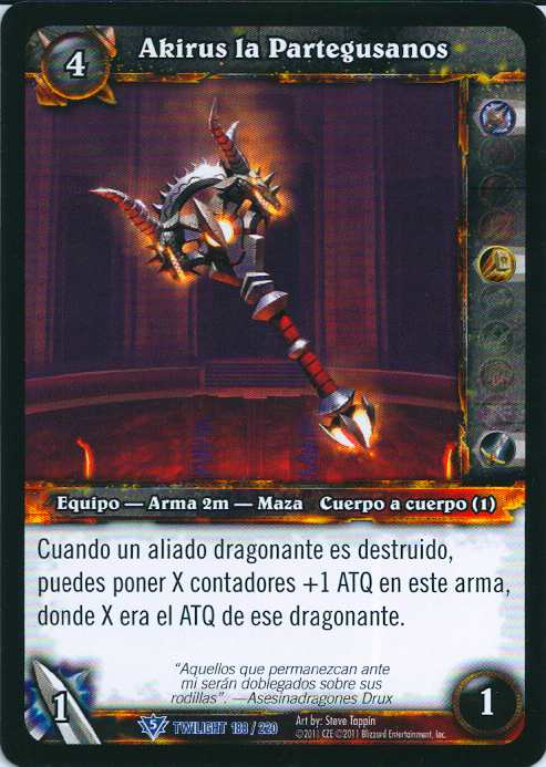 Akirus the Worm-Breaker (Spanish)