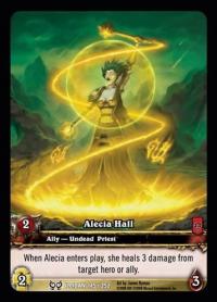 warcraft tcg extended art alecia hall ea