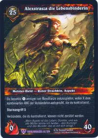 warcraft tcg worldbreaker foreign alexstrasza the life binder german