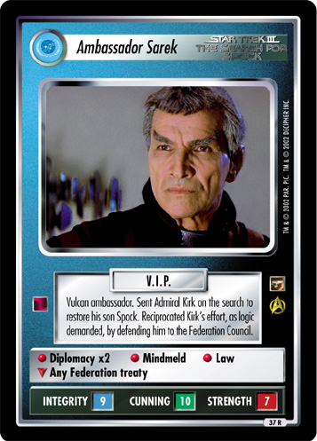 Ambassador Sarek 