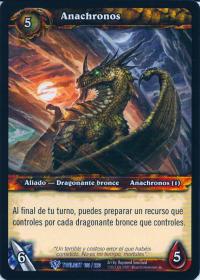 warcraft tcg twilight of dragons foreign anachronos spanish