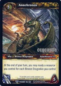 warcraft tcg twilight of the dragons anachronos