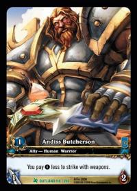 warcraft tcg extended art andiss butcherson ea
