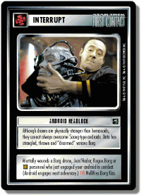 star trek 1e first contact android headlock