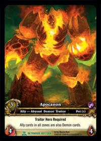 warcraft tcg extended art apocanon ea