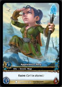 warcraft tcg extended art apprentice teep ea