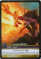 warcraft tcg extended art arcane missiles ea