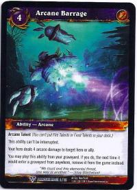 warcraft tcg class decks 2011 spring arcane barrage cd