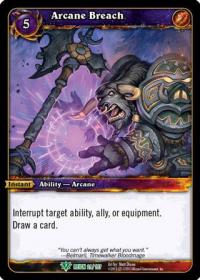 warcraft tcg reign of fire arcane breach