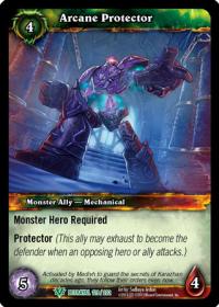 warcraft tcg betrayal of the guardian arcane protector